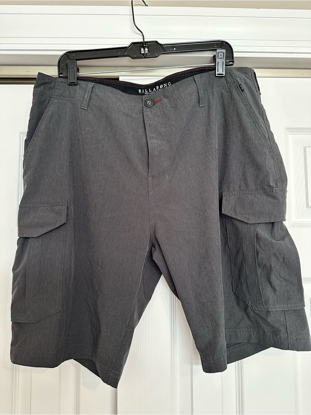 Billabong Men's Charcoal Gray Cargo Shorts